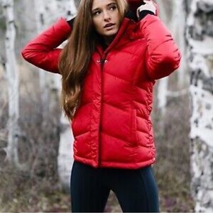 ZYIA Sierra Expedition Puffer Rouge XL – manteau doudoune sport